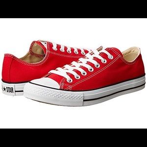 Converse Chuck Taylor All Star Core Ox Red Sz 9.5